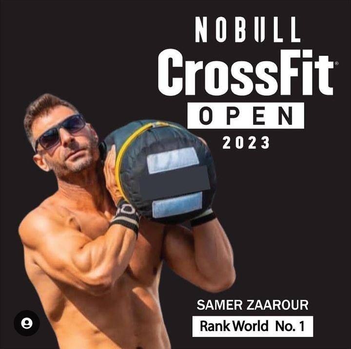 انجاز لبناني عالمي جديد "سامر زعرور" في بطولة ال NOBULL CROSSFIT GAMES 2023