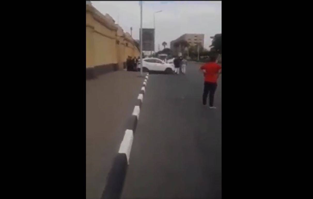 فيديو- محاولة اقتحام قصر القبة الرئاسي في مصر