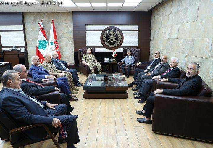 "لقاء مستقلّون من أجل لبنان" زار قائد الجيش:
لتجديد الدور المسيحي في لبنان والمحيط الإقليمي