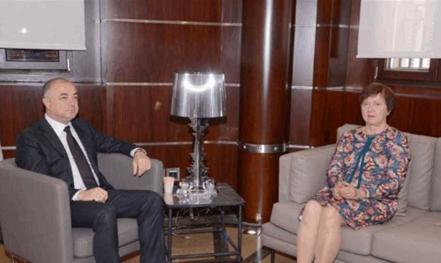 ملفا الرئاسة والنازحين محور لقاء بو صعب وفرونتسكا