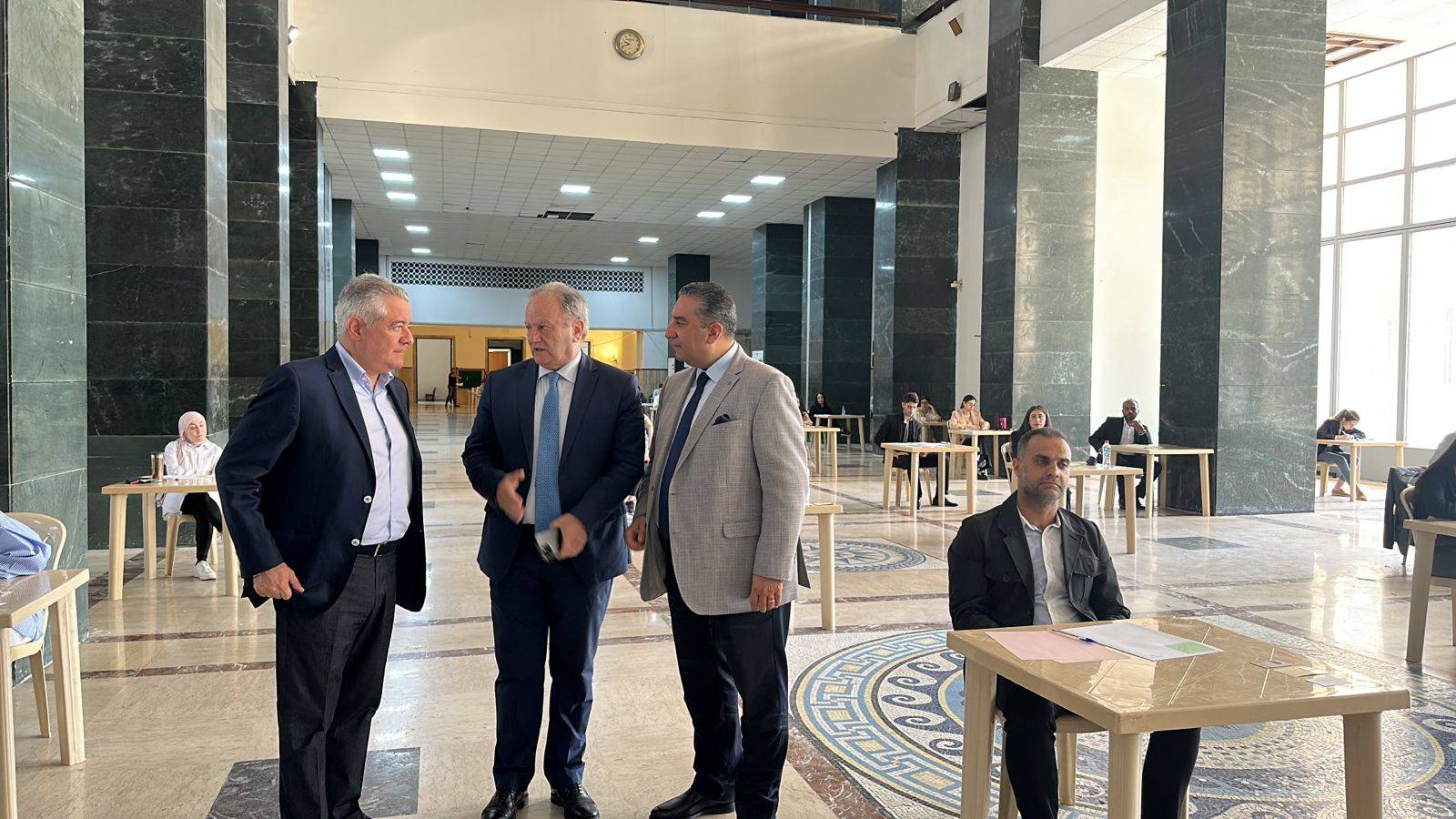 كسبار أشرف على الاختبار الخطي
لطالبي الانتساب الى النقابة