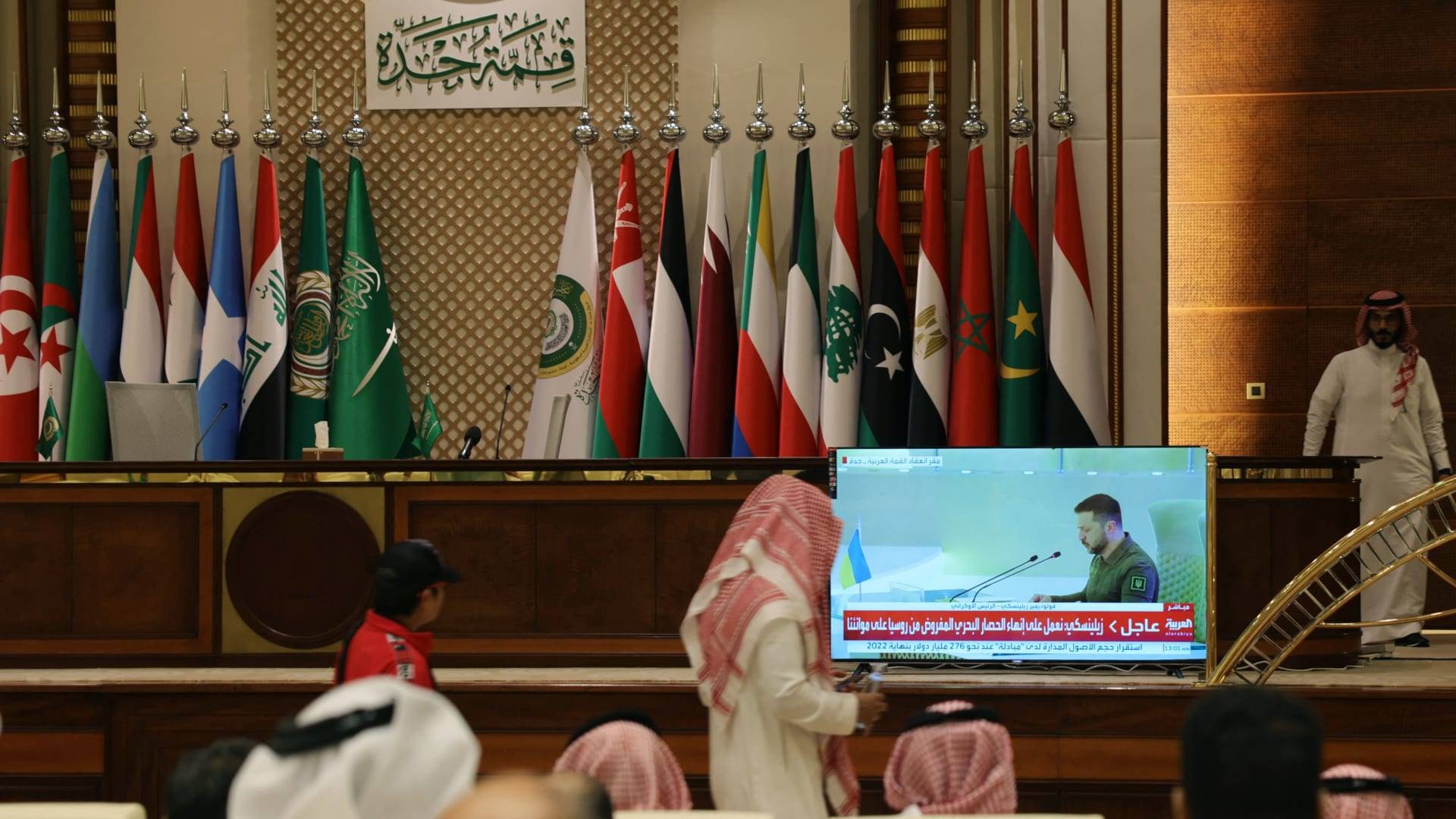 ما هو موقف سوريا من حضور زيلينسكي القمة العربية؟