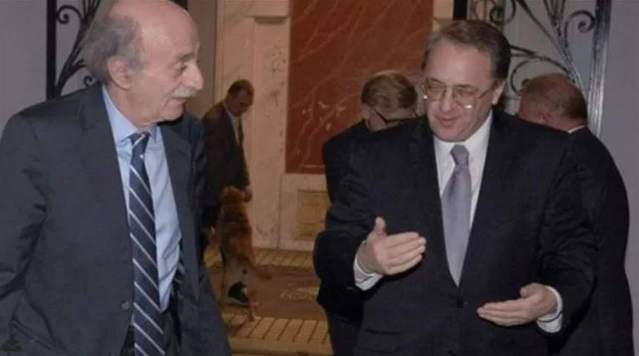 بوغدانوف يطمئن جنبلاط