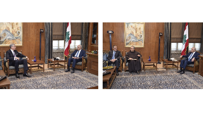 بلحاج زار بري وميقاتي وخليل
وعرض المشاريع الممولة من البنك الدولي