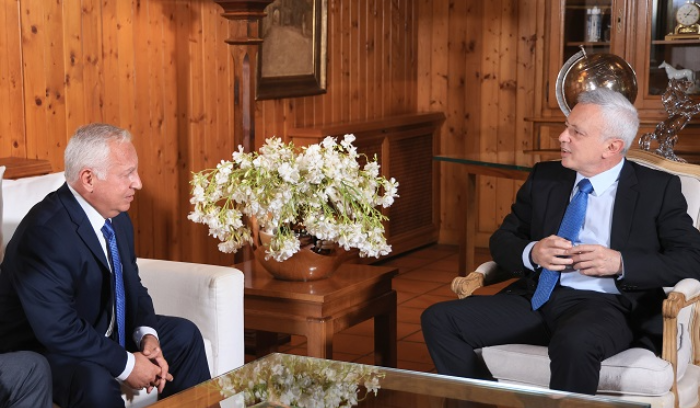 فرنجيه التقى سفير أرمينيا