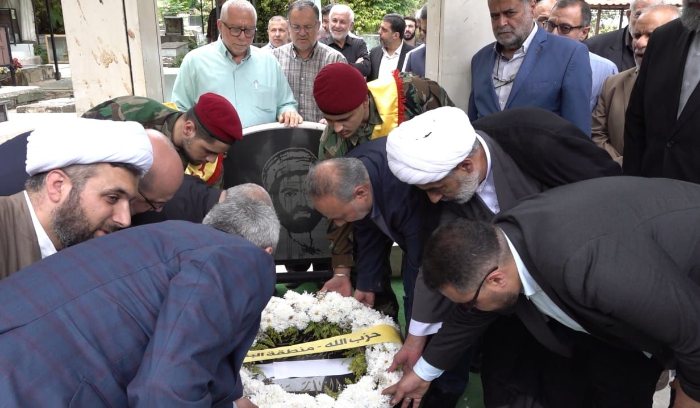 وفد من حزب الله زار ضريحيّ الموسوي في تفاحتا وحرب في جبشيت