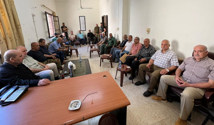 تسليم وتسلّم لقيادة القوّة الفلسطينيّة
المشتركة في مُخيّم عين الحلوة