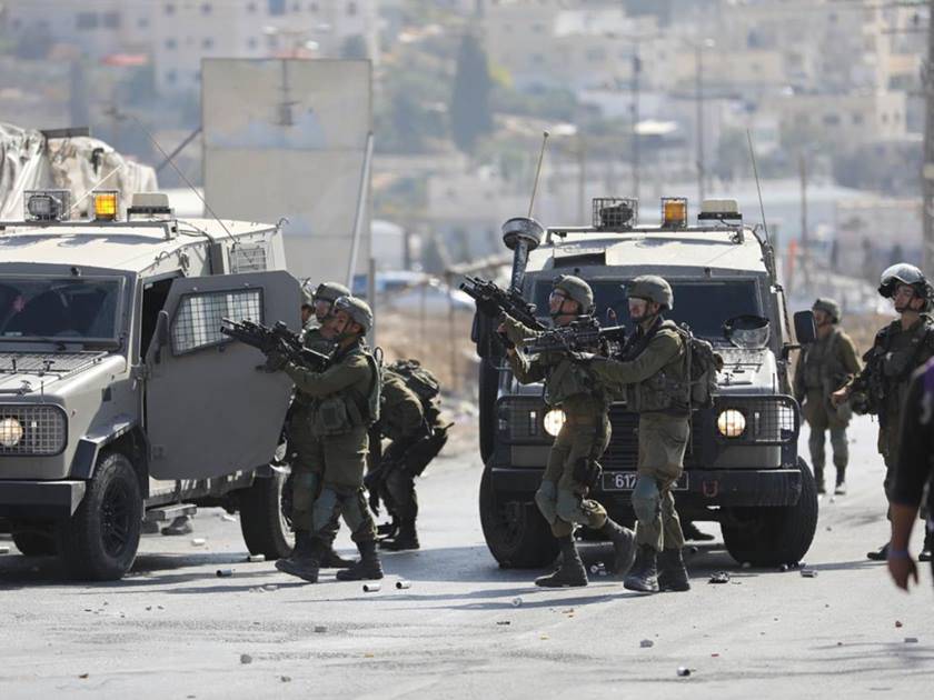 إصابة 8 فلسطينيين خلال إقتحام قوات الإحتلال مدينة جنين