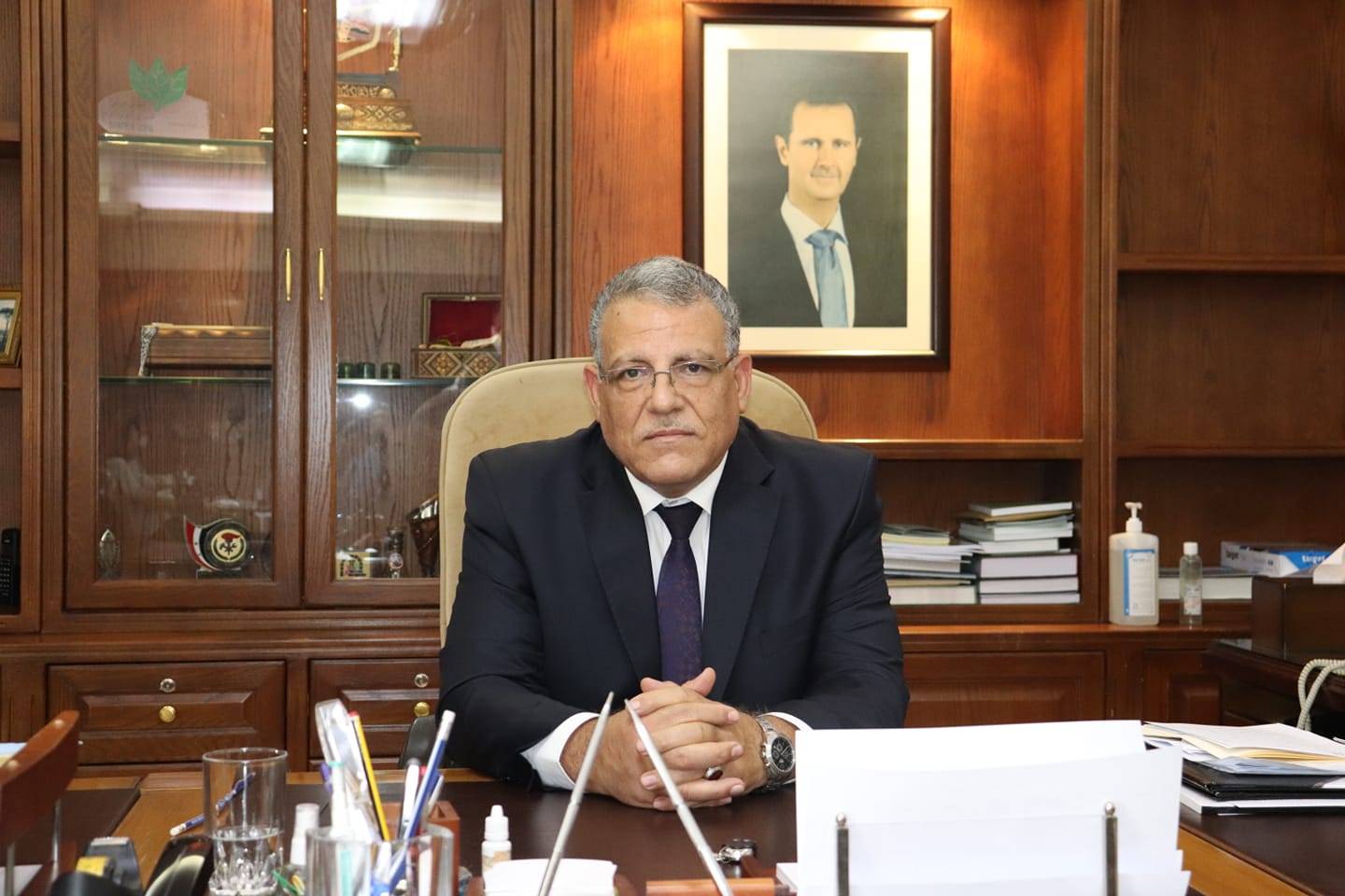وزير الزراعة السوري في لبنان غداً