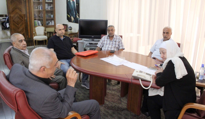 بهية الحريري التقت وفداً
من "النضال الشعبي الفلسطيني"