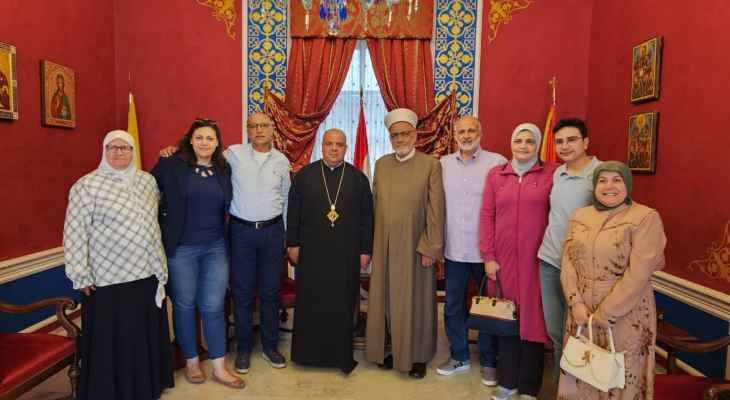 المطران ابراهيم استعرض أوضاع
الجالية اللبنانيّة في مونتريال