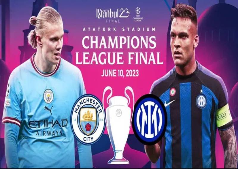 نهائي مثير لدوري أبطال أوروبا في اسطنبول اليوم :
اللقب الأول لمانشستر سيتي أم الرابع لانتر ميلان ؟