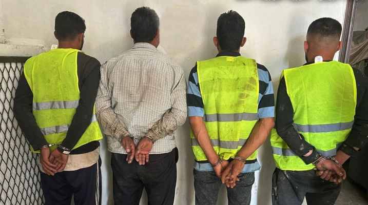 توقيف 4 أشخاص في طرابلس
لتأليفهم عصابة سرقة "كابلات"