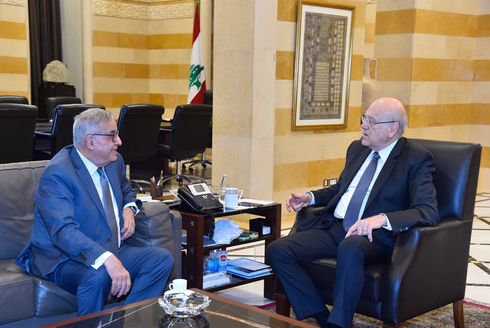 ميقاتي كلّف بو حبيب تمثيل لبنان في مؤتمر بروكسل
شرف الدين: ستكون زيارتي الى سوريا الأسبوع المقبل