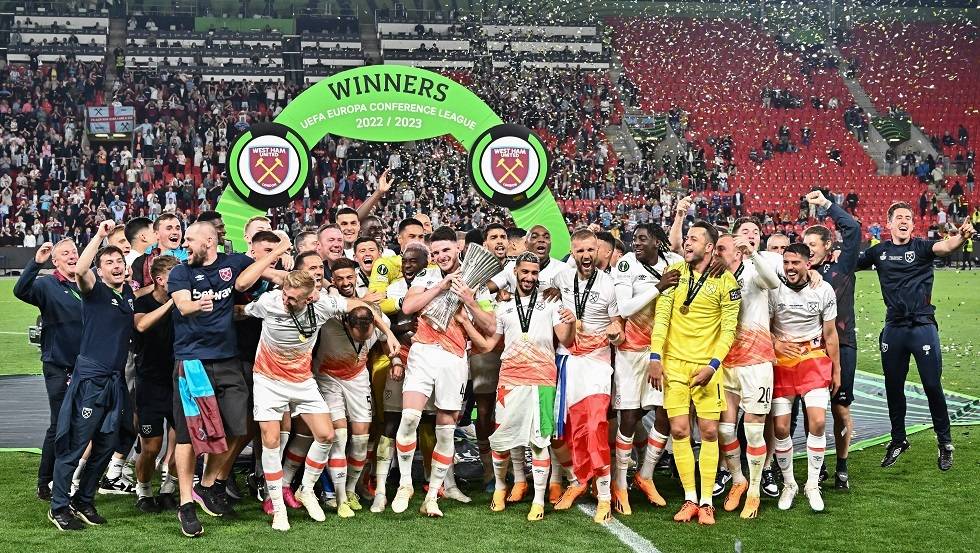 بالفيديو - هدف جارود بوين "القاتل" يمنح وست هام اللقب القاري الأول منذ 58 عام... رايس: لا وداع بعد، إنه وقت الاحتفال