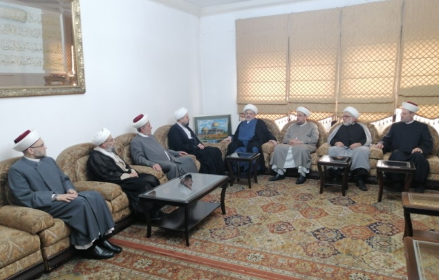 قبلان استقبل وفد "تجمّع العلماء"
وتشديد على ضرورة الحوار
