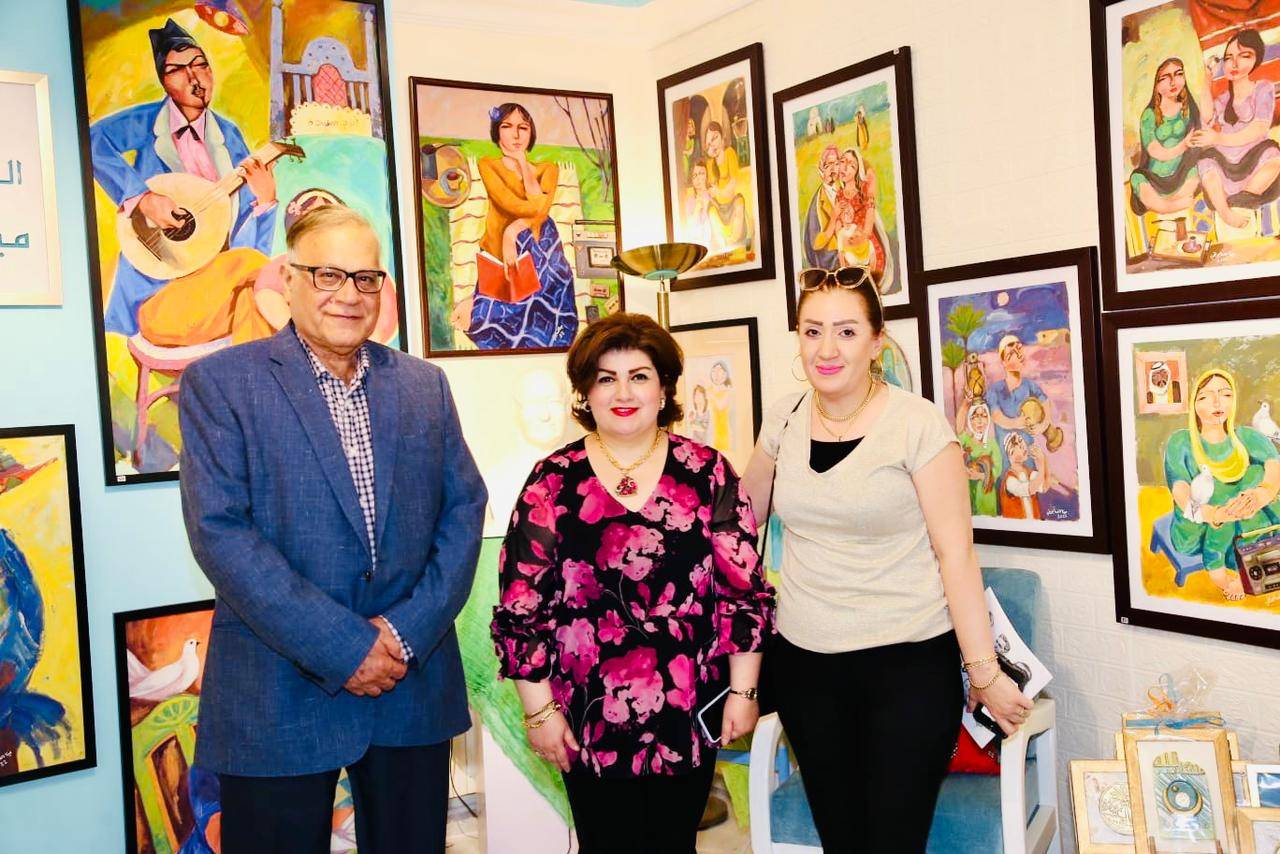 جاليري الفنانة الصابونجي يستضيف الفنان العراقي علي رضا سعيد