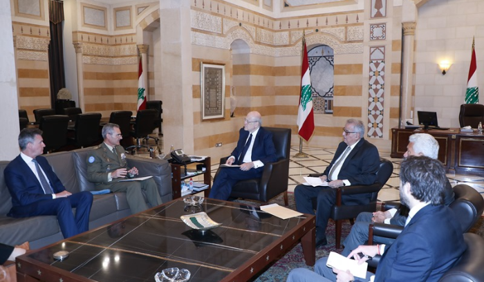 اكد التزام لبنان بمندرجات القرار 1701
ميقاتي تابع مع خوري ترتيبات اختيار المحامين
لاستلام ملف سلامة ورفاقه في الخارج