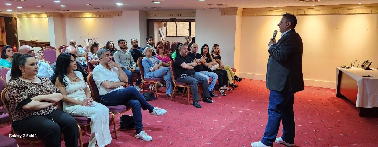 ندوة حوارية من تنظيم نادي روتاري زحلة كابيتول ألقاها الدكتور سامر بالش