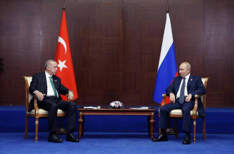 بوتين يتفق مع أردوغان على زيارة تركيا قريبا