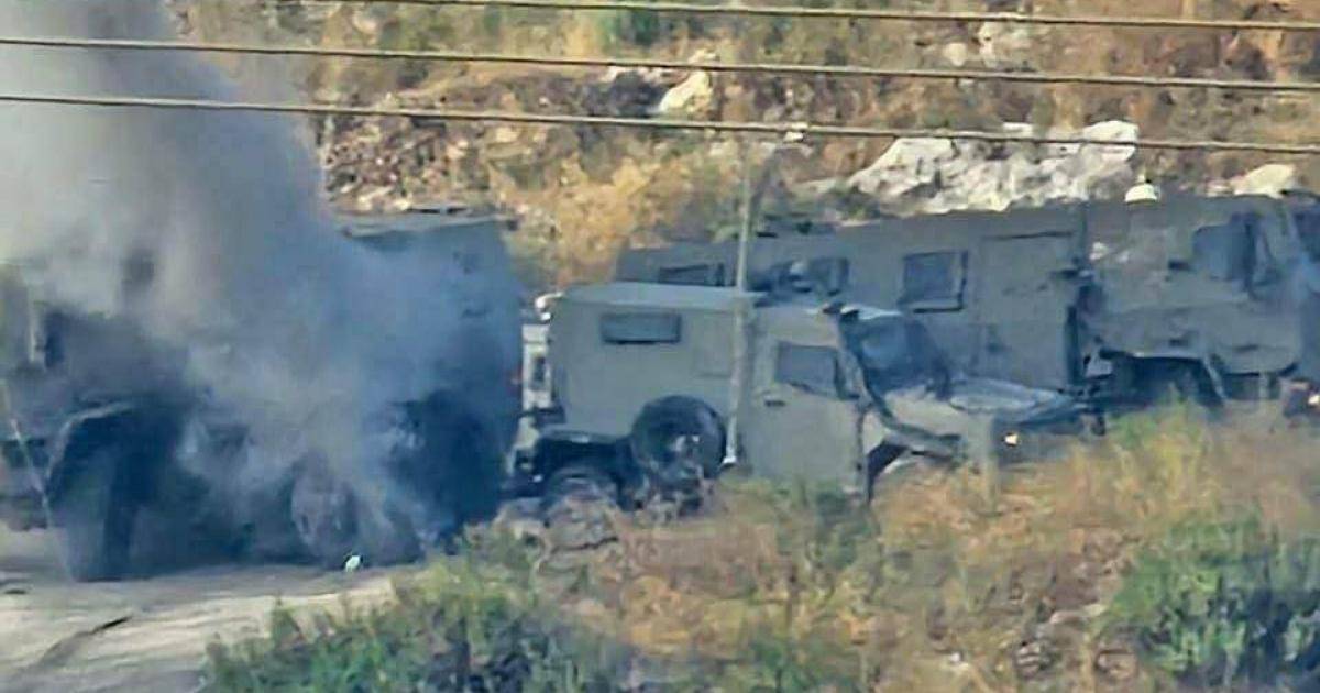 بالفيديو "سرايا القدس" تعرض مشاهد جديدة لتفجير ناقلة جند