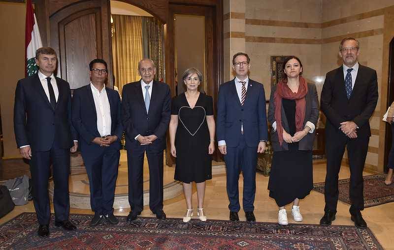 بعثة البرلمان الأوروبي زارت بري وميقاتي وبو حبيب
واطلعت على موقف لبنان من النزوح