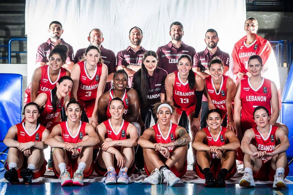 أسماء بعثة منتخب لبنان للسيدات
بكرة السلة الى كأس آسيا في أوستراليا