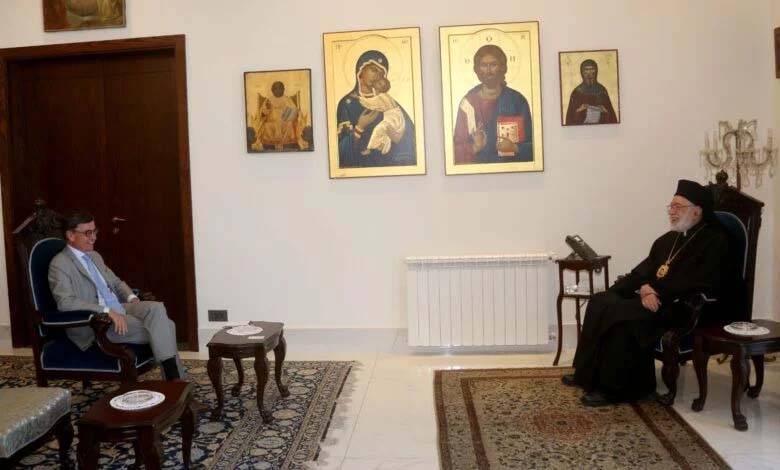 عودة التقى سفير بلجيكا