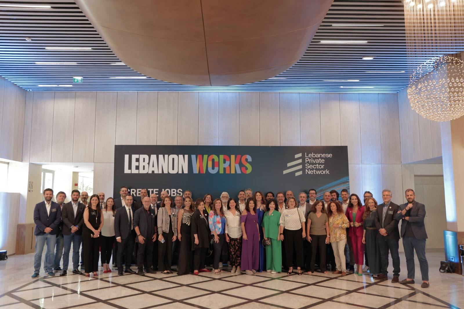 "Lebanon Works" شبكة القطاع الخاص اللبناني "LPSN" تطلق المبادرة الوطنية لخلق فرص عمل