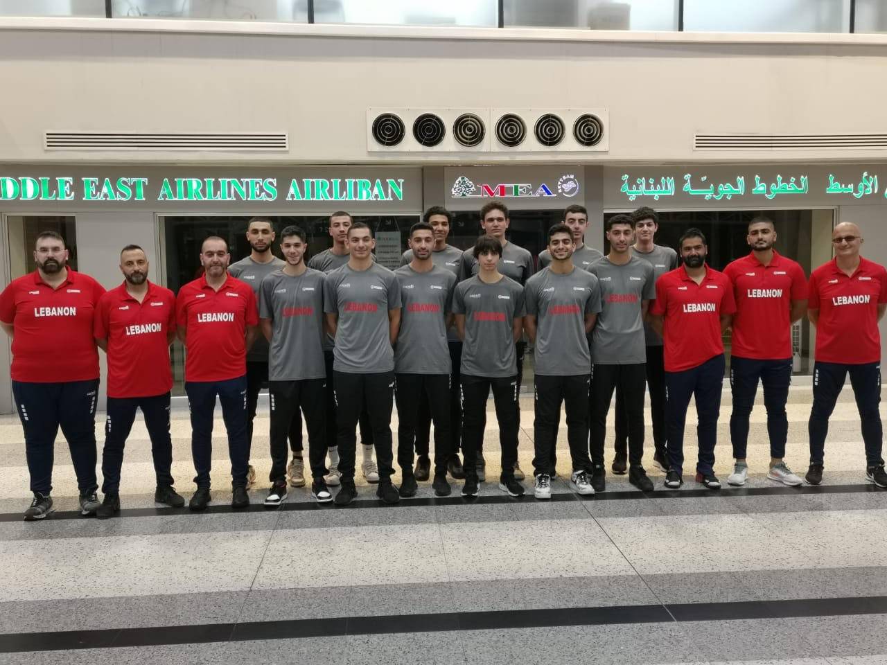 كرة السلة : مغادرة منتخب لبنان
لتحت الـ 19 الى بطولة العالم