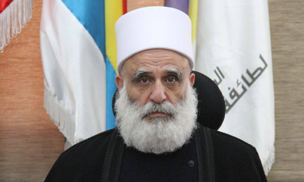شيخ العقل:  نناشدُ المسؤولين من شيوخنا وإخواننا التدخّل الصارمَ لردع العدوان في الجولان