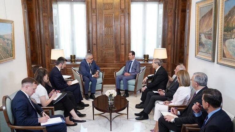 الأسد: كل محاولات الغرب للتشويش على جهودنا في استعادة الأمن والإستقرار لن تنجح