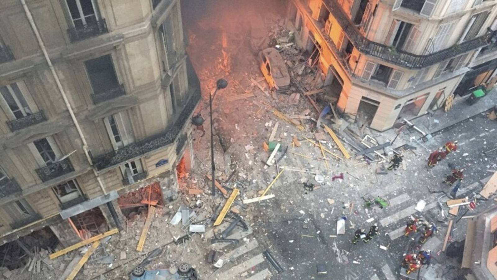 إرتفاع عدد المصابين بانفجار الغاز في باريس إلى 50 شخصا