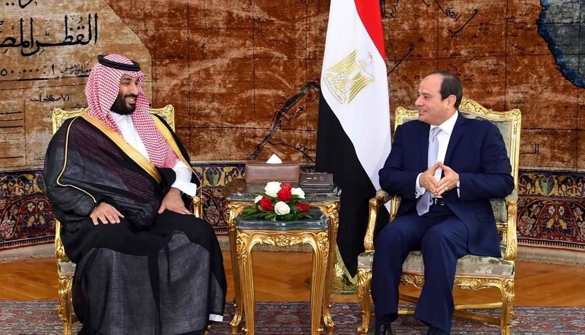 لقاء يجمع ولي العهد السعودي والسيسي في فرنسا