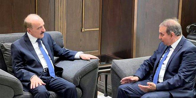 شرف الدين بحث مع وزير داخليّة سوريا
سبل تعزيز التعاون في ملف عودة اللاجئين