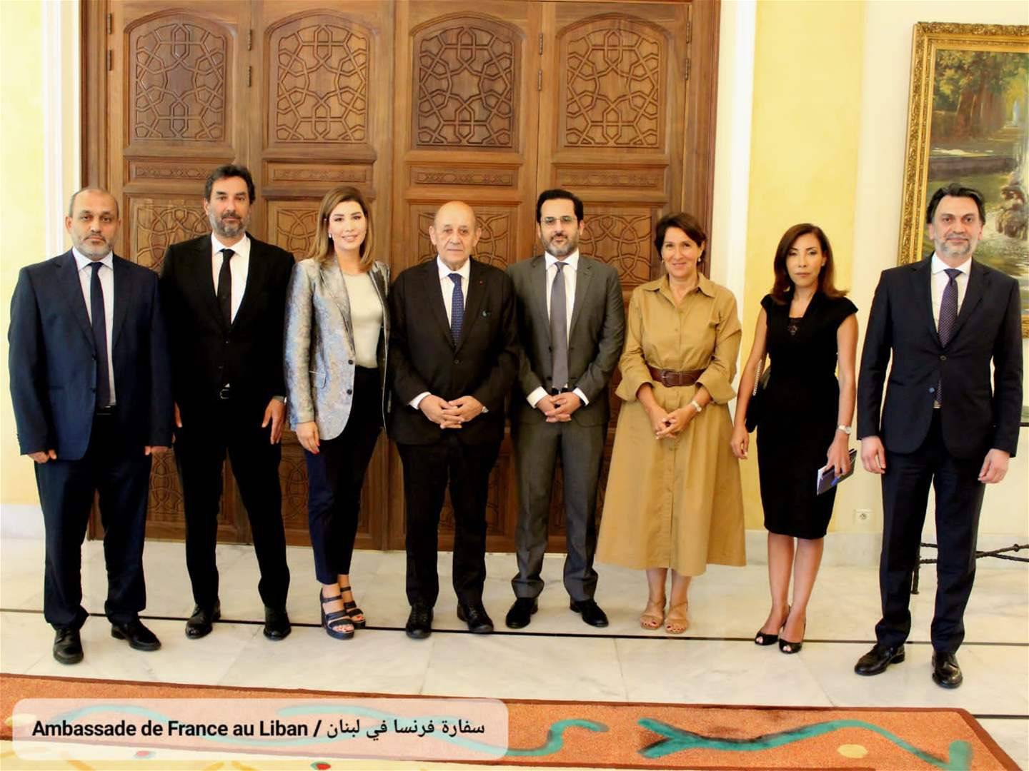 لا مبادرة فرنسية.. هذا ما دار في اللقاء بين لودريان ونواب "التغيير"