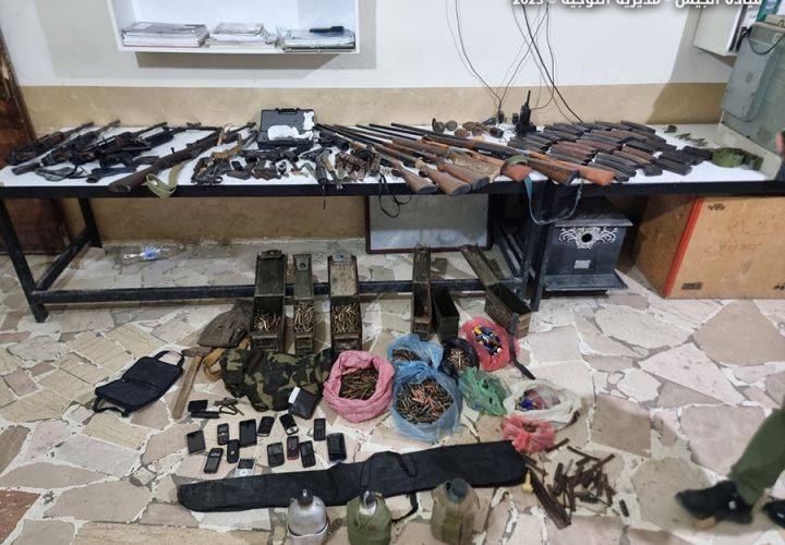 عمليّة دهم وتوقيف شخصين
في البيرة- راشيا والمرج- البقاع الغربي