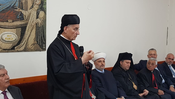 الراعي: أخجل كيف أن المسؤولين في لبنان يهدمون بأيديهم بلدهم