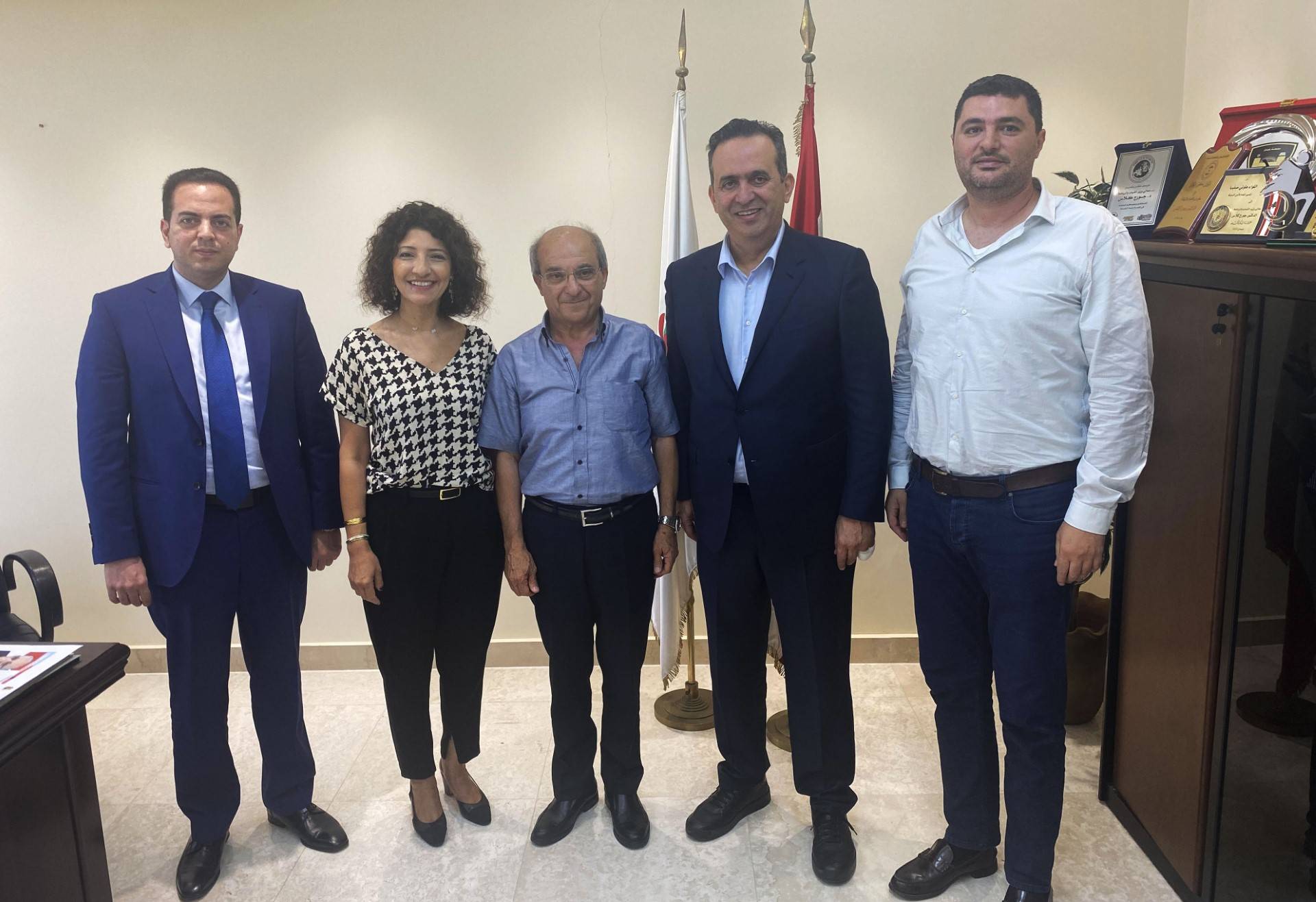 تنس: أوليفر فيصل التقى الوزير جورج كلاّس وأطلعه على وضع اللعبة ونشاطاتها