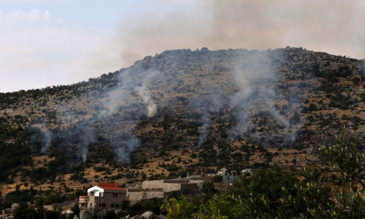 بالفيديو- قصف مدفعي "اسرائيلي" يستهدف خراج بلدة كفرشوبا ومزرعة حلتا