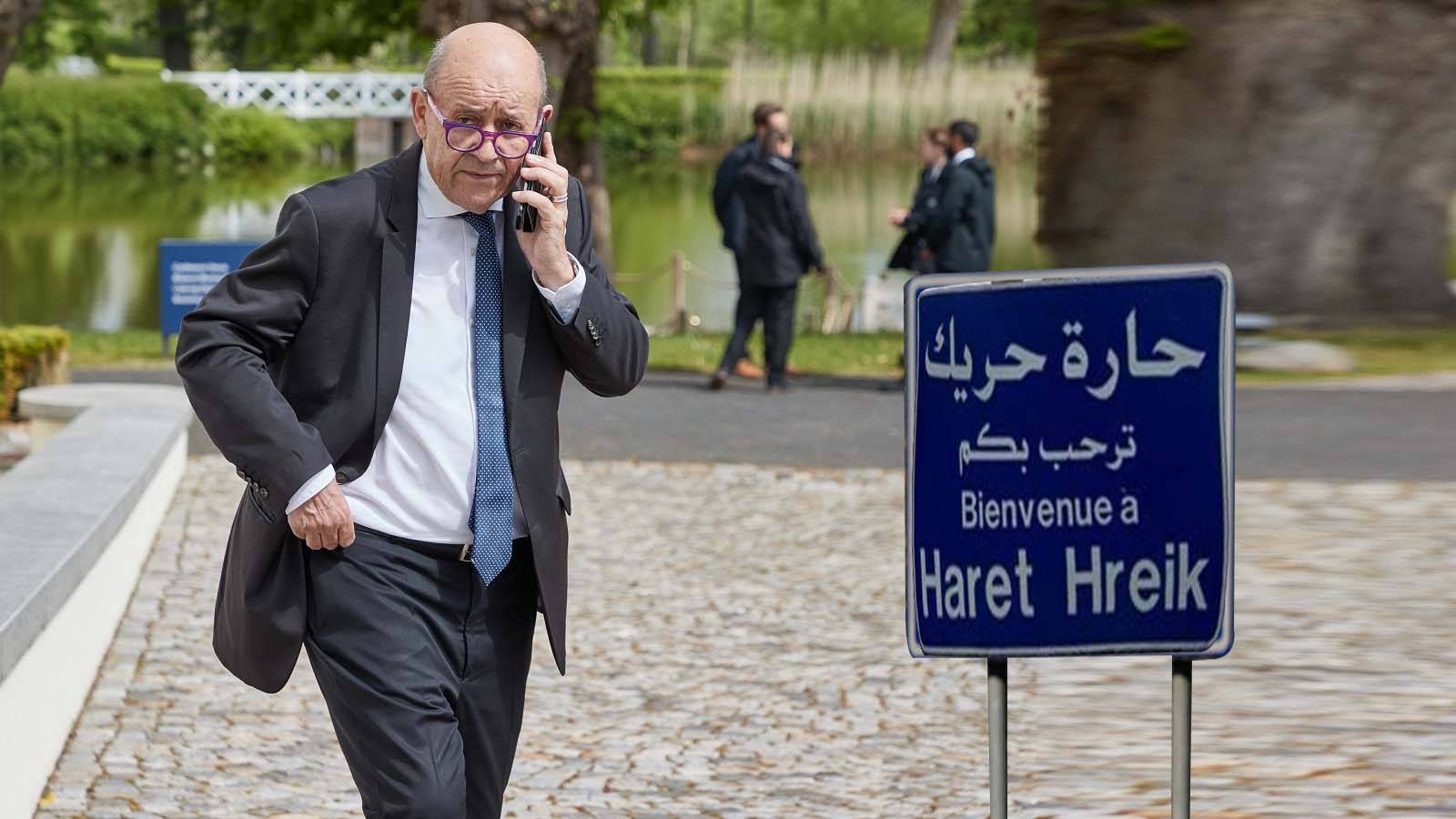 لودريان: لا مُشكل مع حارة حريك