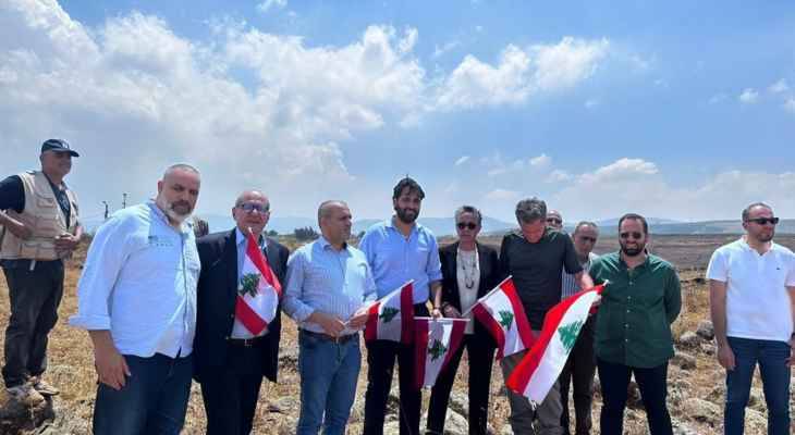 النواب التغييريون من قرية الغجر: على الحكومة
استنفاد كلّ الوسائل الضاغطة لرفع التعدّي الغاصب