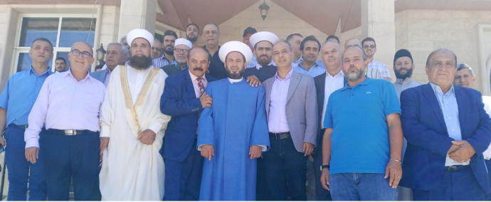مُفتي زحلة والبقاع جال في الخيارة:
للوقوف بجانب البلديّات