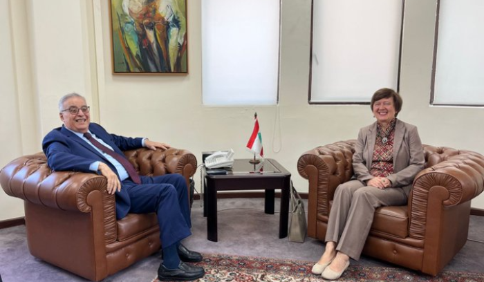 بوحبيب أبلغ فرونتسكا وشيا تقديم لبنان
شكوى الى مجلس الأمن لإزالة الخرق في الغجر