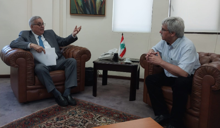 وزير الخارجيّة بحث التمديد لليونيفيل مع سفيريْ روسيا والبرازيل
"الشيوعي" طالب بو حبيب باتخاذ الإجراءات
بشأن منع سهى بشارة من دخول اليونان