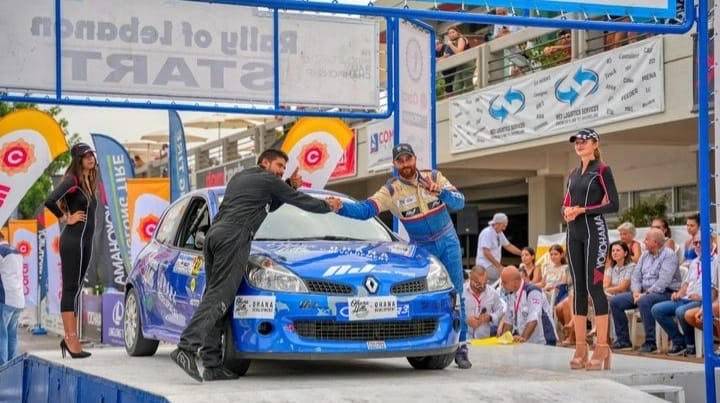 السائق نضال الجردي يسعى الى تحقيق نتيجة جيدة في بطولة الدريفت