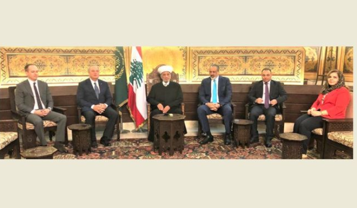 دريان استقبل سفراء أربع دول