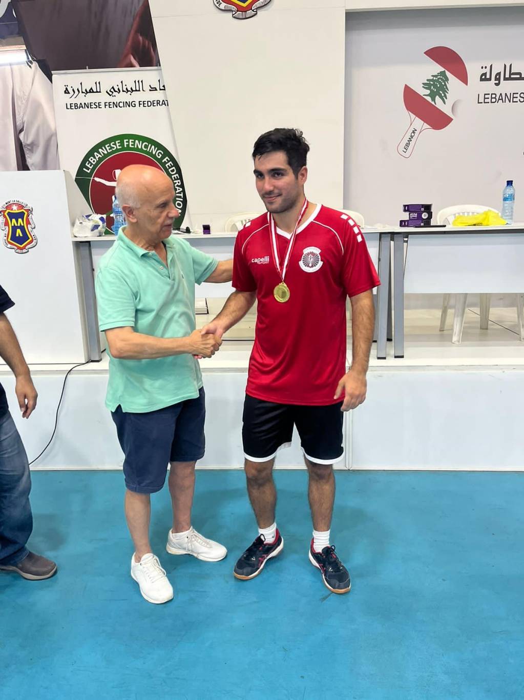 لقبا كأس الصيف بكرة الطاولة
في محافظة بيروت لدرزي وياهينيان
