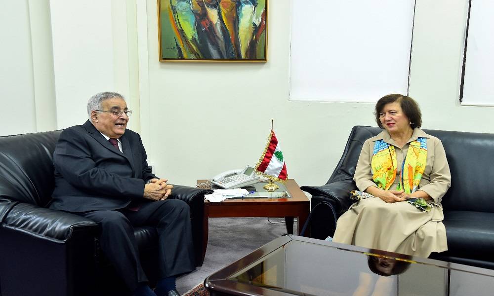 جلسة مجلس الامن على طاولة البحث بين بو حبيب وفرونتسكا