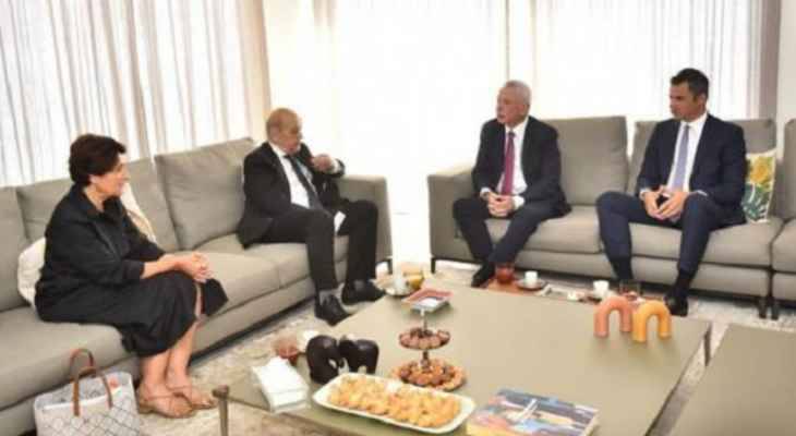 فرنجية التقى لودريان وجرى تبادل الحلول الممكنة للخروج من الأزمة الرئاسية